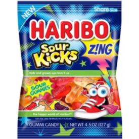 Haribo Sour Kicks Gummi Candy 4.5oz
