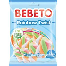 Marshmallow Rainbow Twists Blue 3.5oz