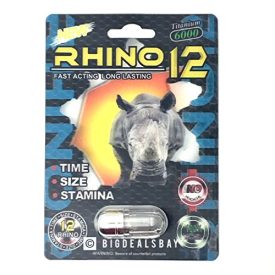 Rhino 12 Ttianium 6000 1ct